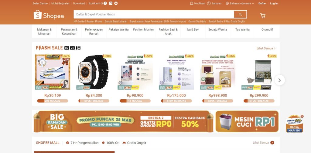 Contoh Timer Hitung Mundur dan Stok Terbatas untuk Meningkatkan Urgensi di Shopee - WiseWebster.com