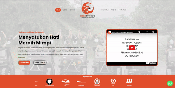 Peneraman Elemen Kredibilitas pada Website Global - Outbound Dari Desain hingga Ulasan