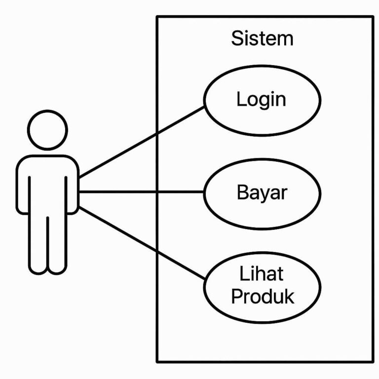 Use Case Diagram Adalah Panduan Visual Sistem Digital 2025