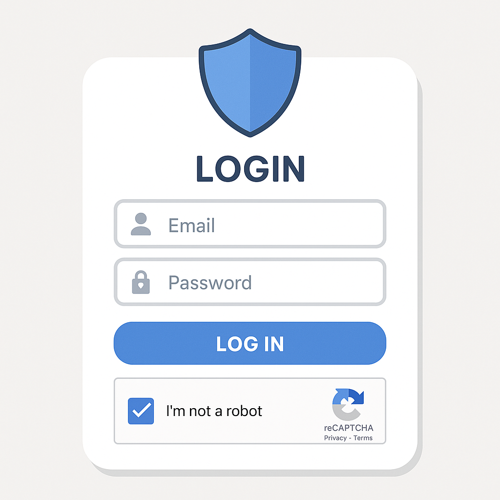 reCAPTCHA melindungi form website dari serangan bot dan spam otomatis